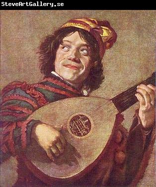 Frans Hals Jester with a Lute